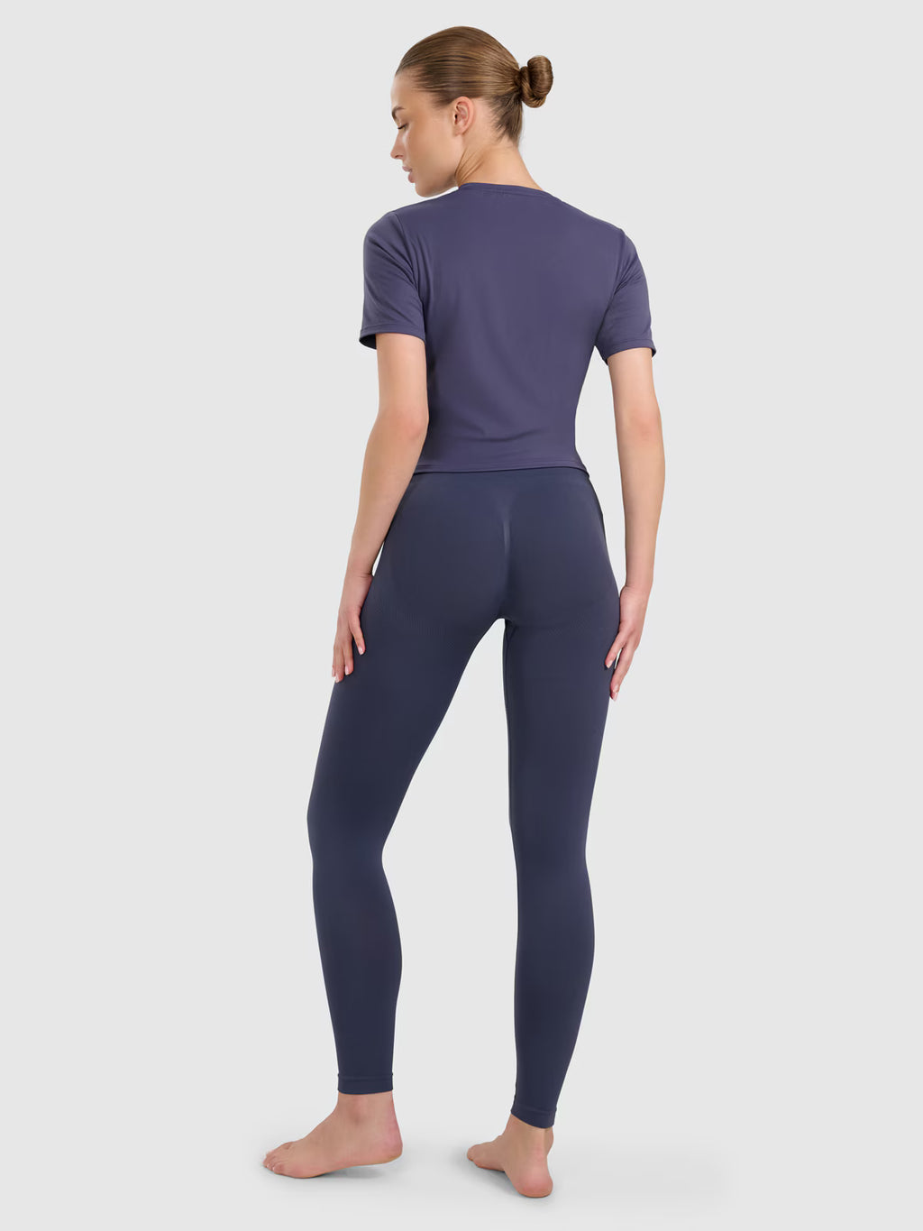 Legginsy do jogi i pilatesu bezszwowe damskie