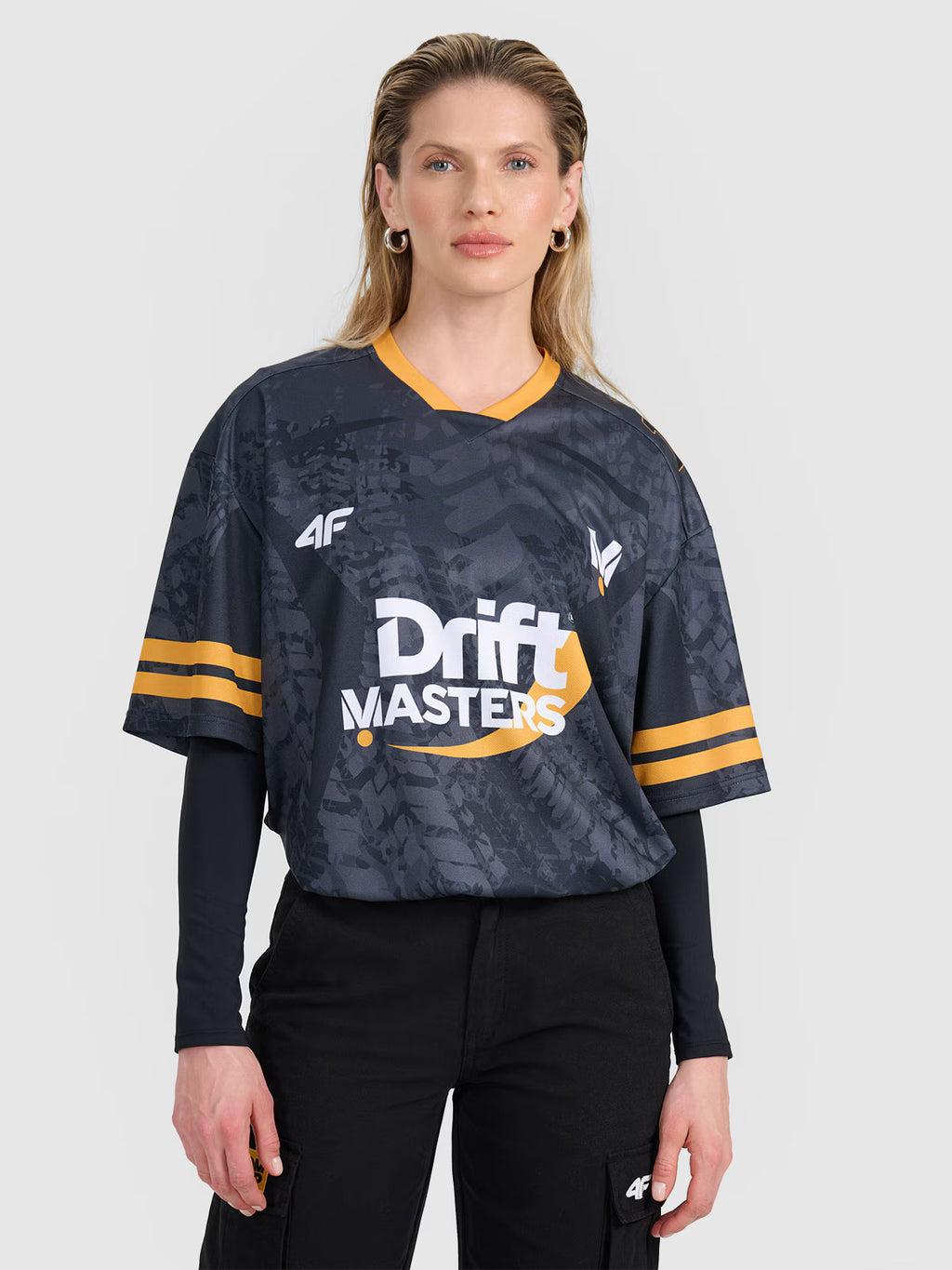 Koszulka szybkoschnąca uniseks 4F x Drift Masters