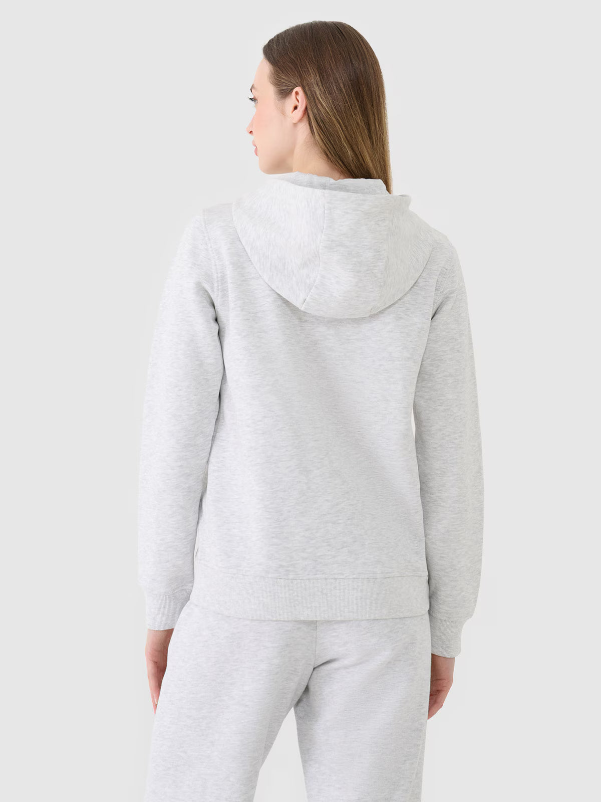 Bluza dresowa rozpinana z kapturem damska