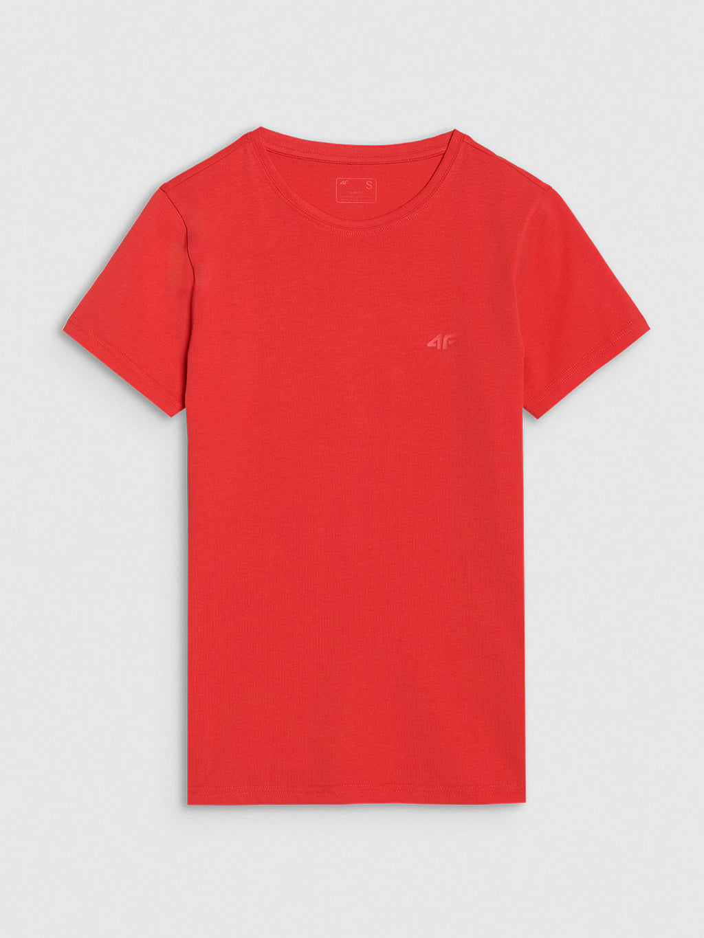 T-shirt slim gładki damski