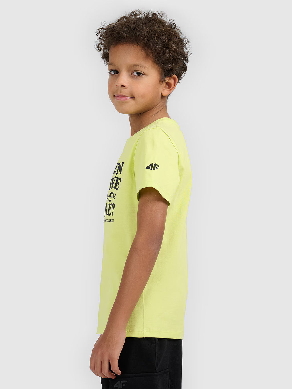 T-shirt regular z nadrukiem chłopięcy
