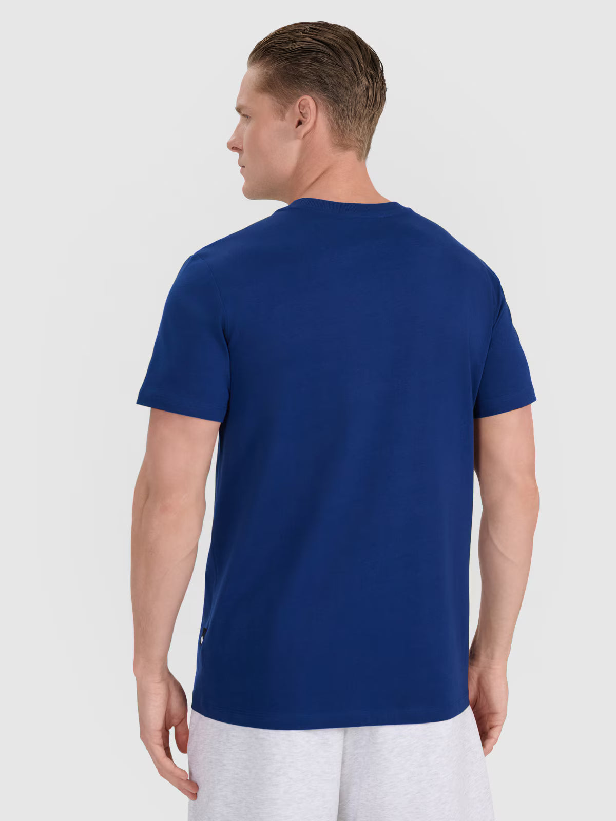 T-shirt regular z nadrukiem męski