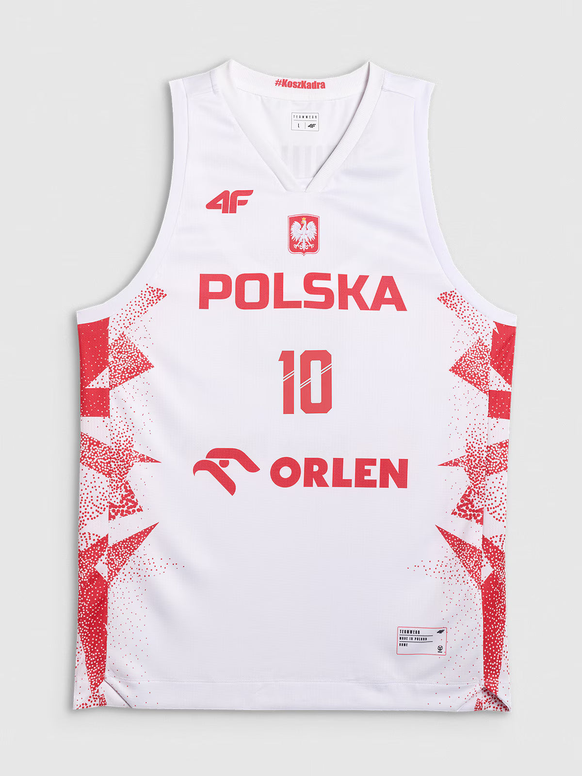 Koszulka reprezentacyjna z możliwością personalizacji męska 4F x PZKOSZ