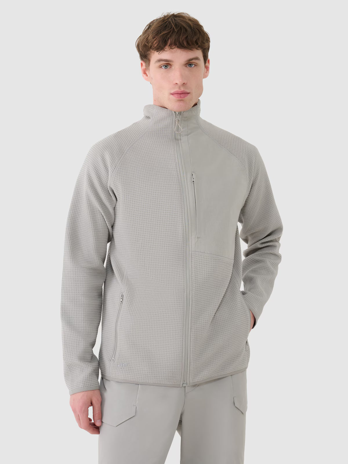 Bluza rozpinana bez kaptura męska