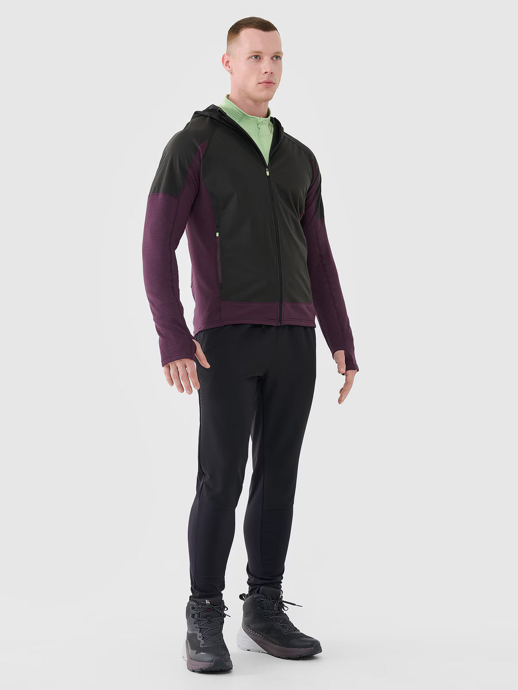 Wysokie buty trekkingowe SPEED HIKER z membraną męskie
