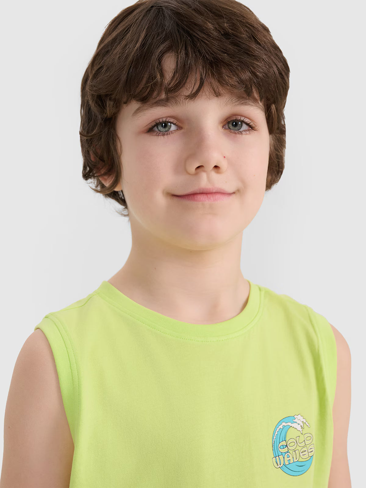Tank top regular z nadrukiem chłopięcy