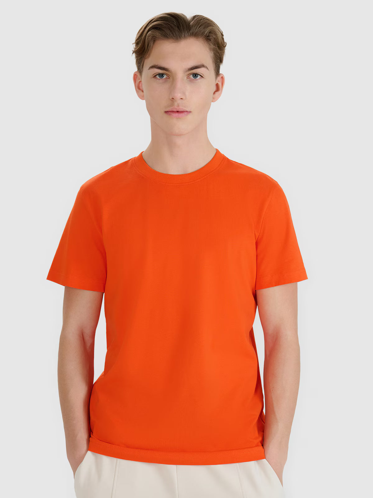 T-shirt regular z nadrukiem męski