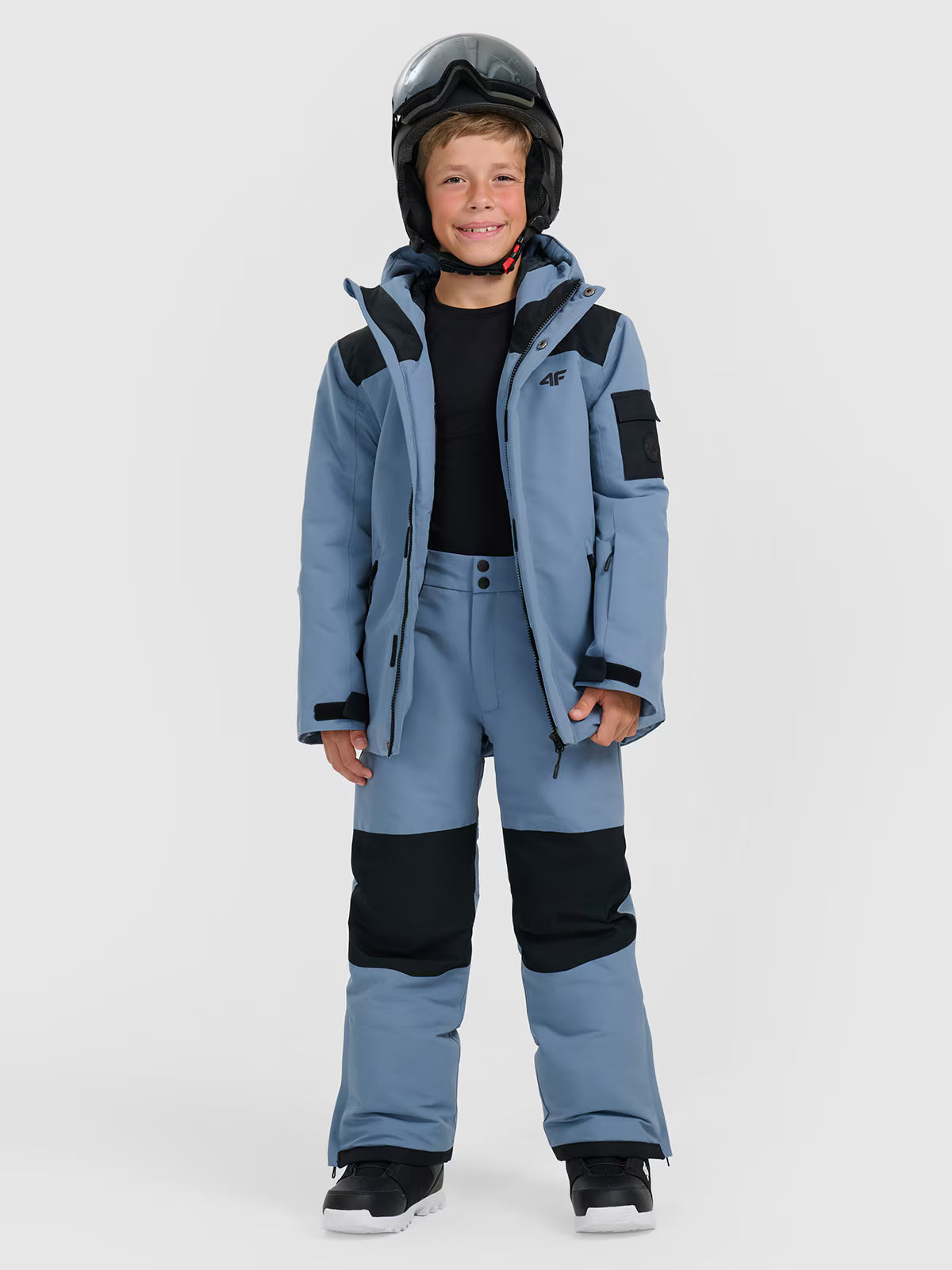 Kurtka snowboardowa membrana 8000 chłopięca