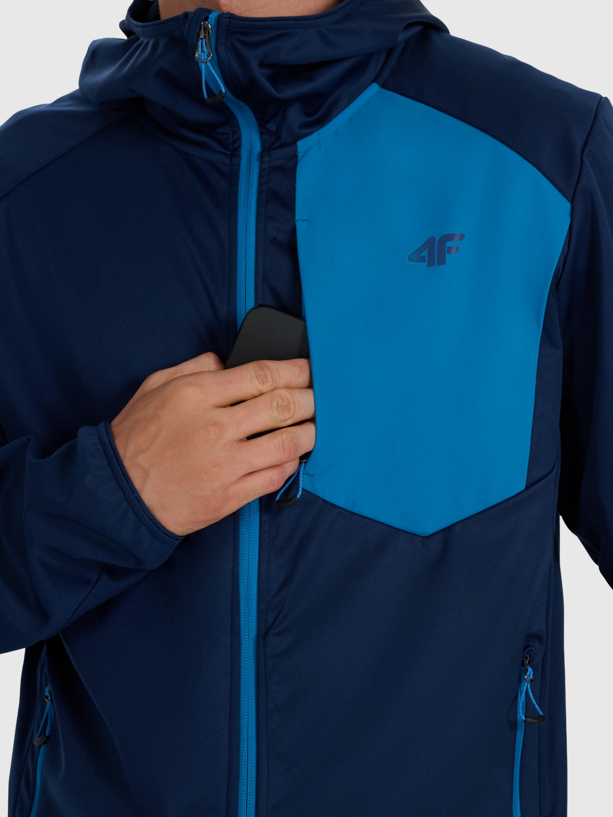 Kurtka softshell wiatroodporna membrana 8000 męska