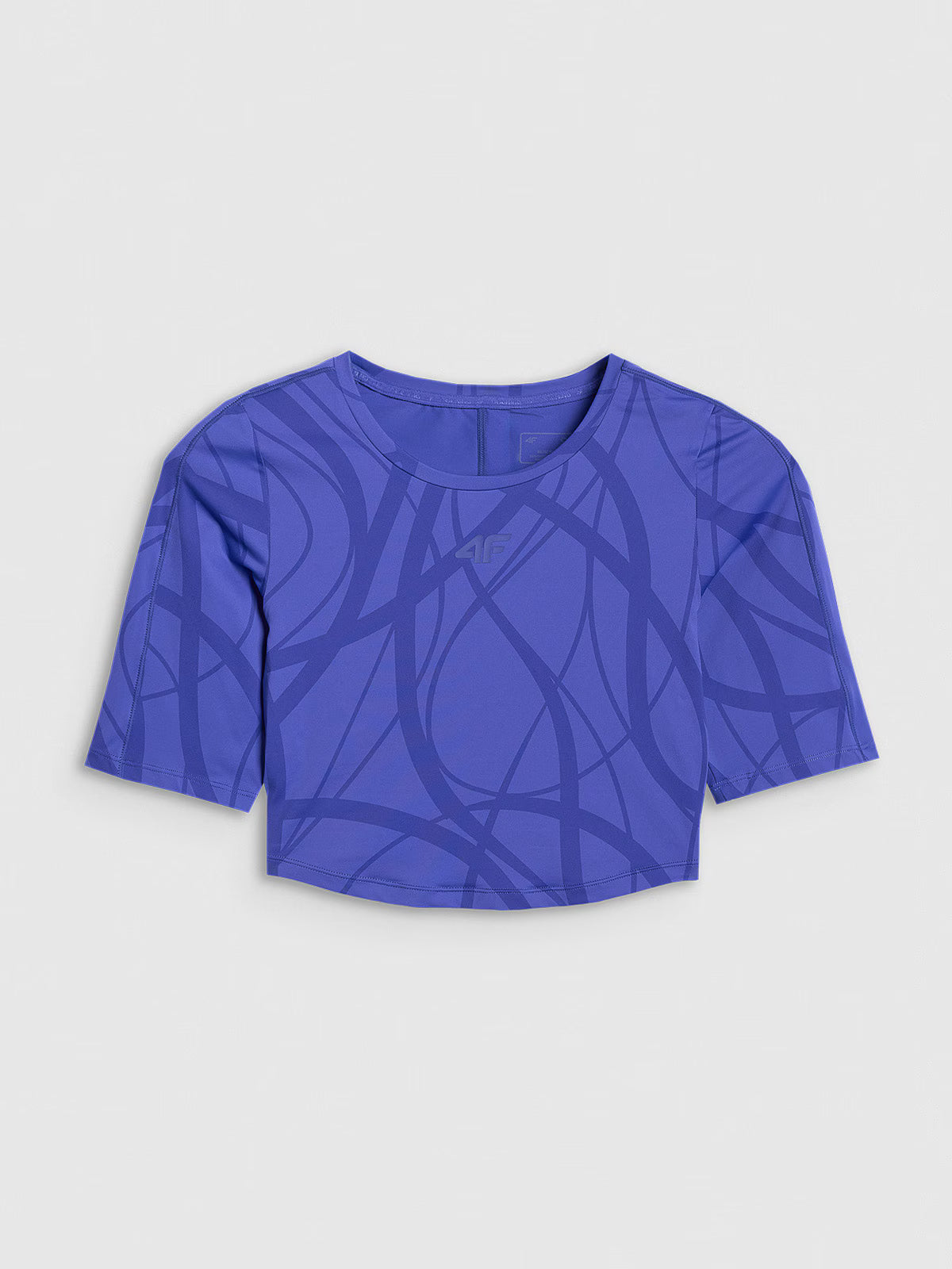 Crop-top treningowy szybkoschnący damski