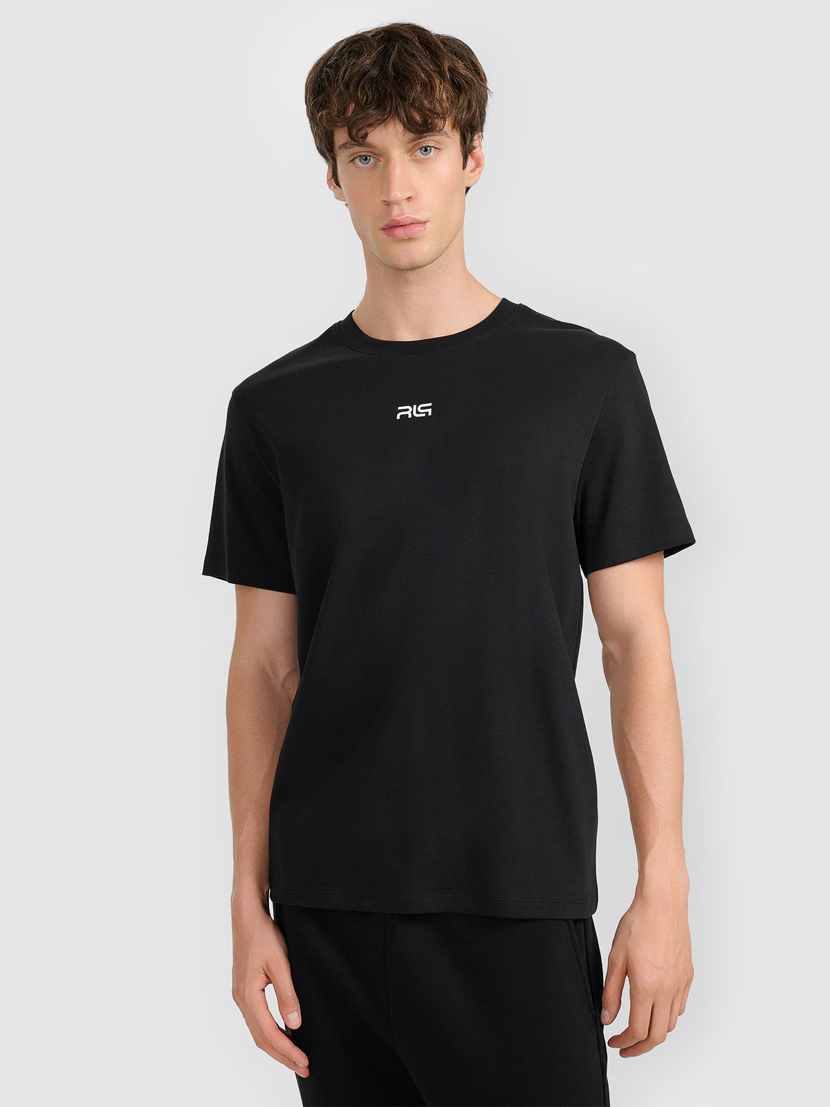 T-shirt regular z nadrukiem męski 4F x Robert Lewandowski
