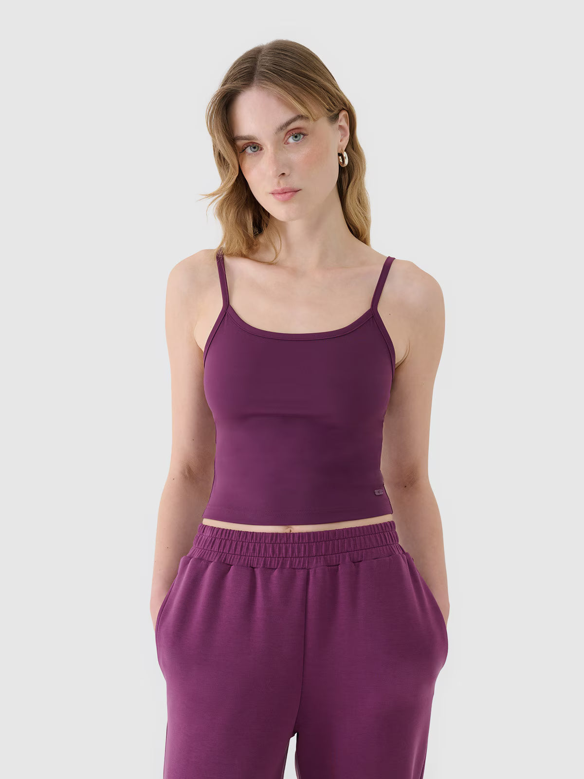 Crop-top slim damski