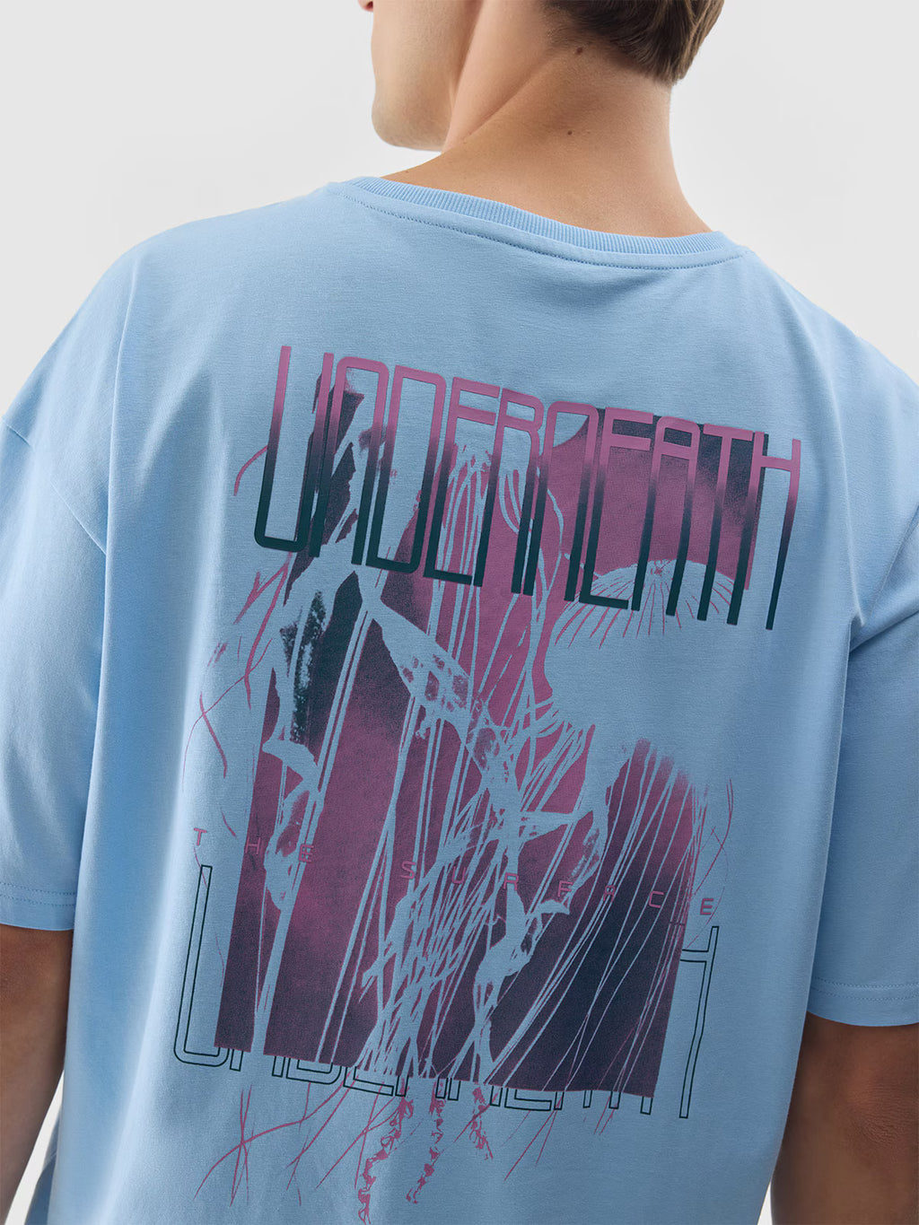 T-shirt z nadrukiem męski
