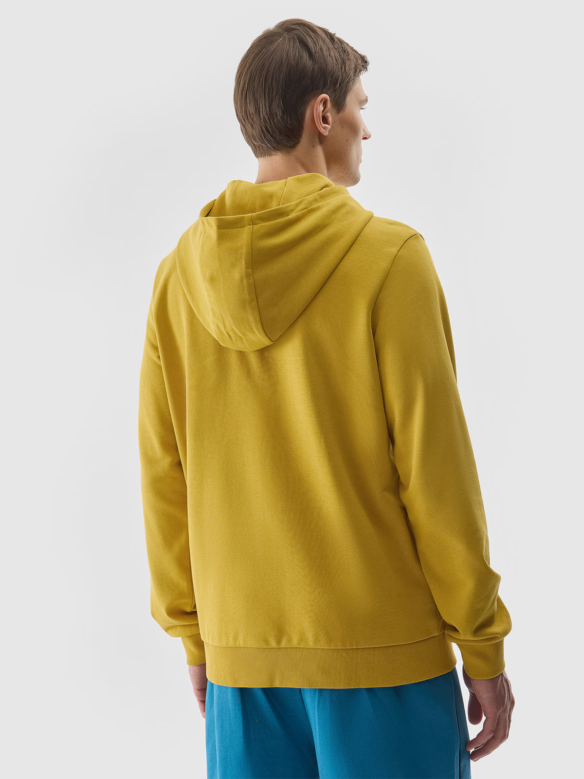 Bluza dresowa nierozpinana z kapturem męska