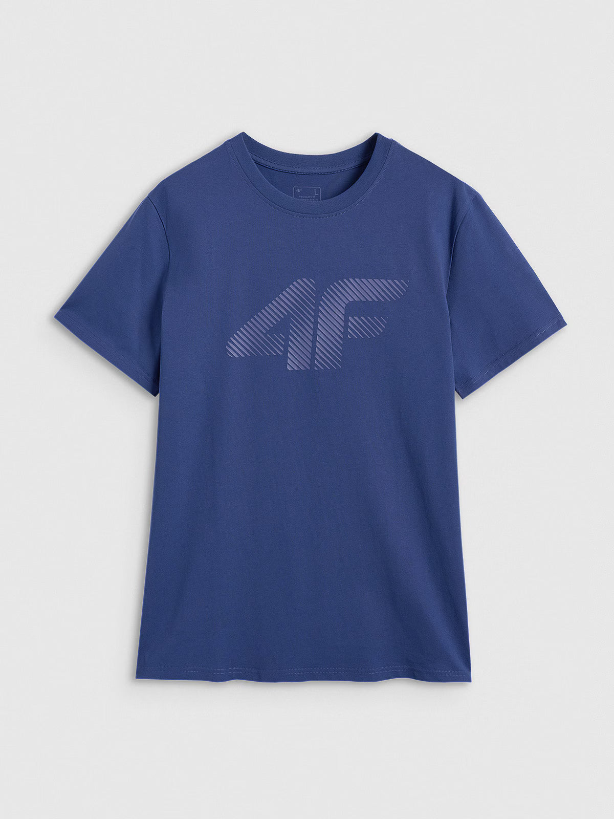 T-shirt regular z nadrukiem męski