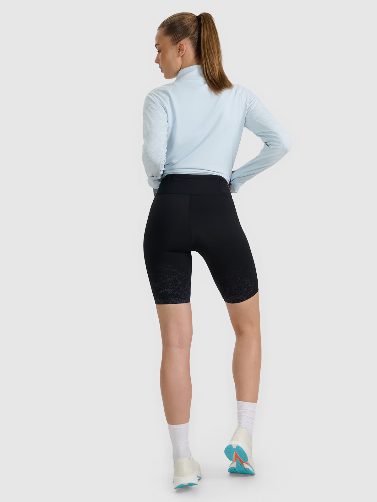 Legginsy kolarki do biegania szybkoschnące damskie