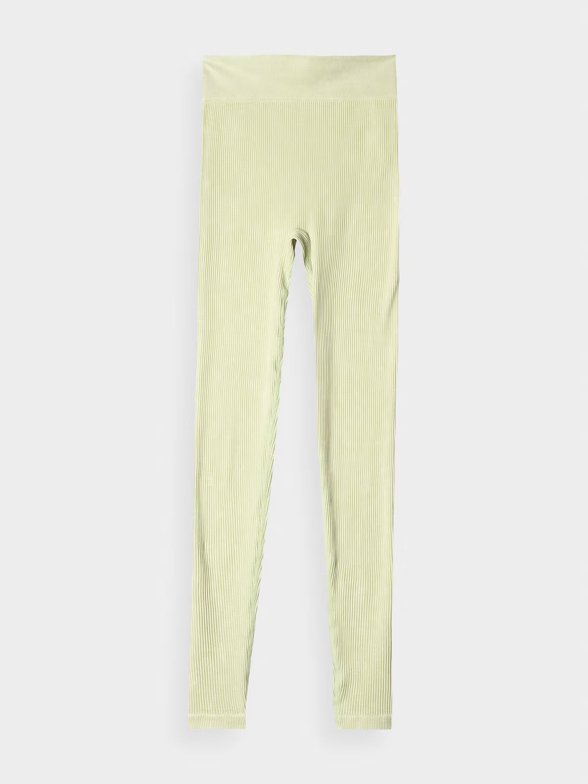 Legginsy bezszwowe w prążki damskie