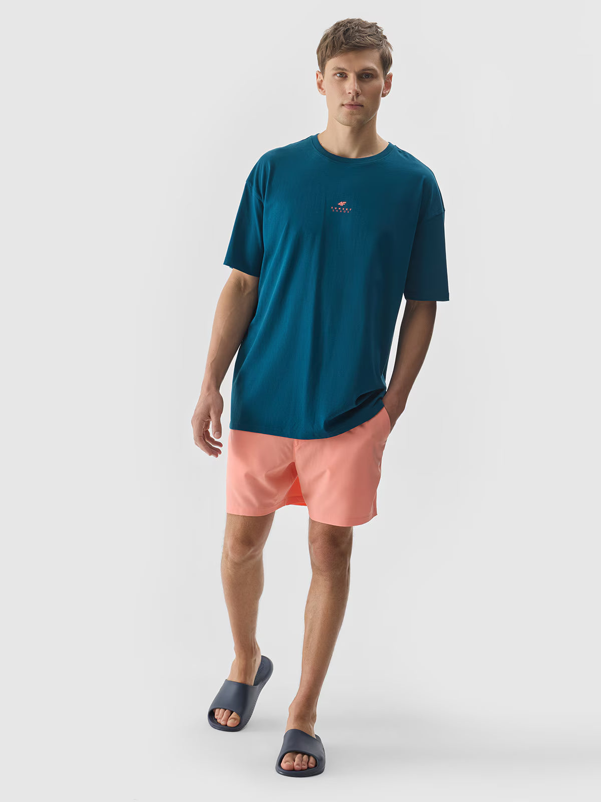 T-shirt z nadrukiem męski