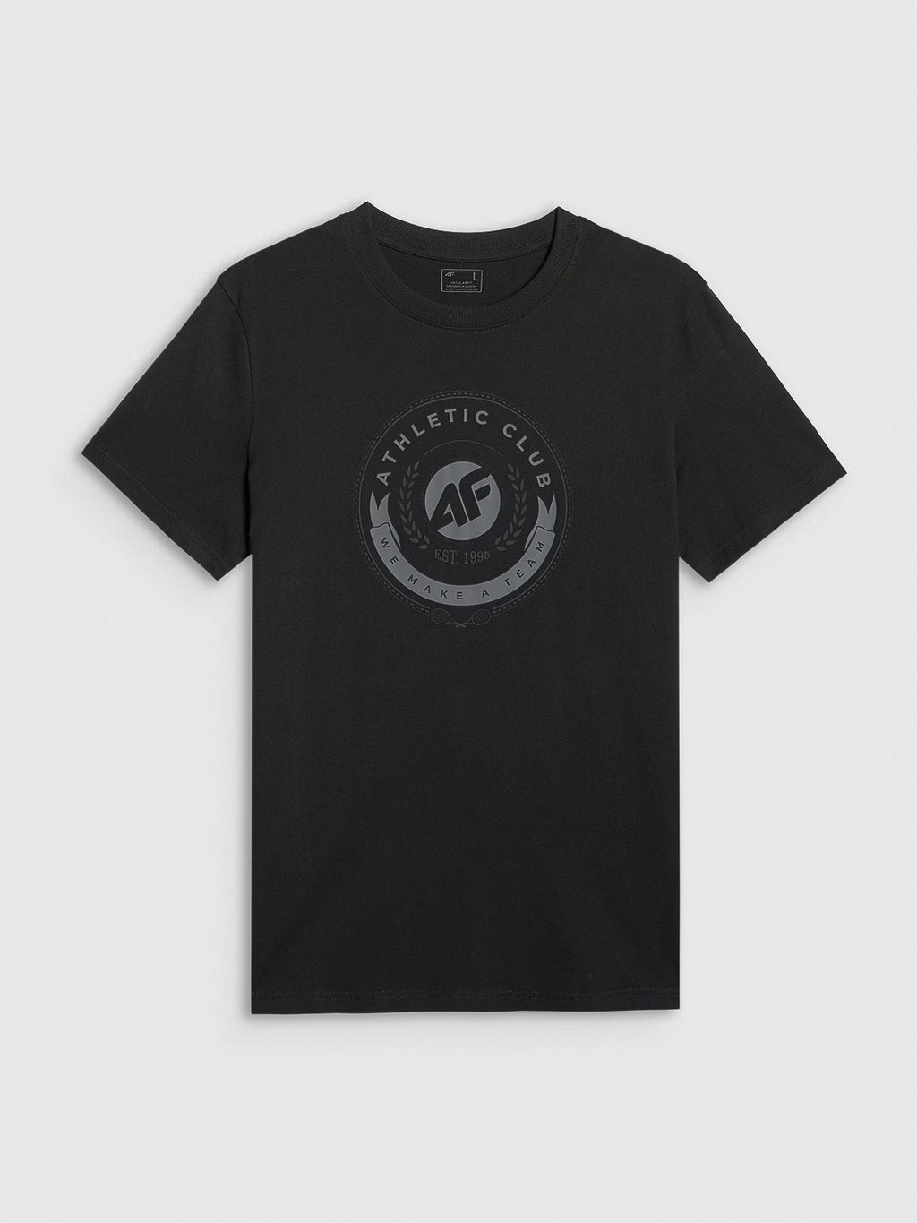 T-shirt regular z nadrukiem męski