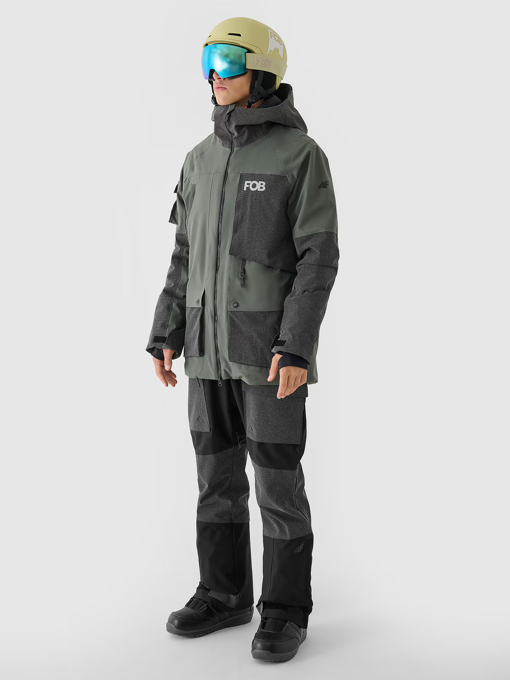 Kurtka snowboardowa membrana 10000 męska