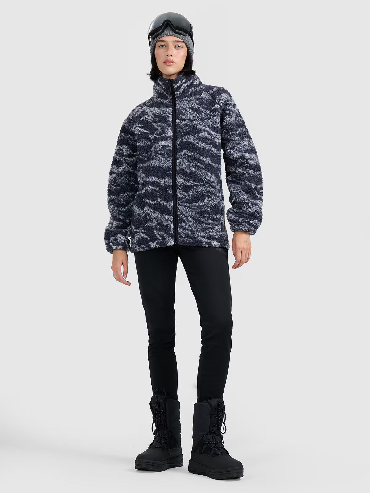Polar sherpa oversize ze stójką uniseks