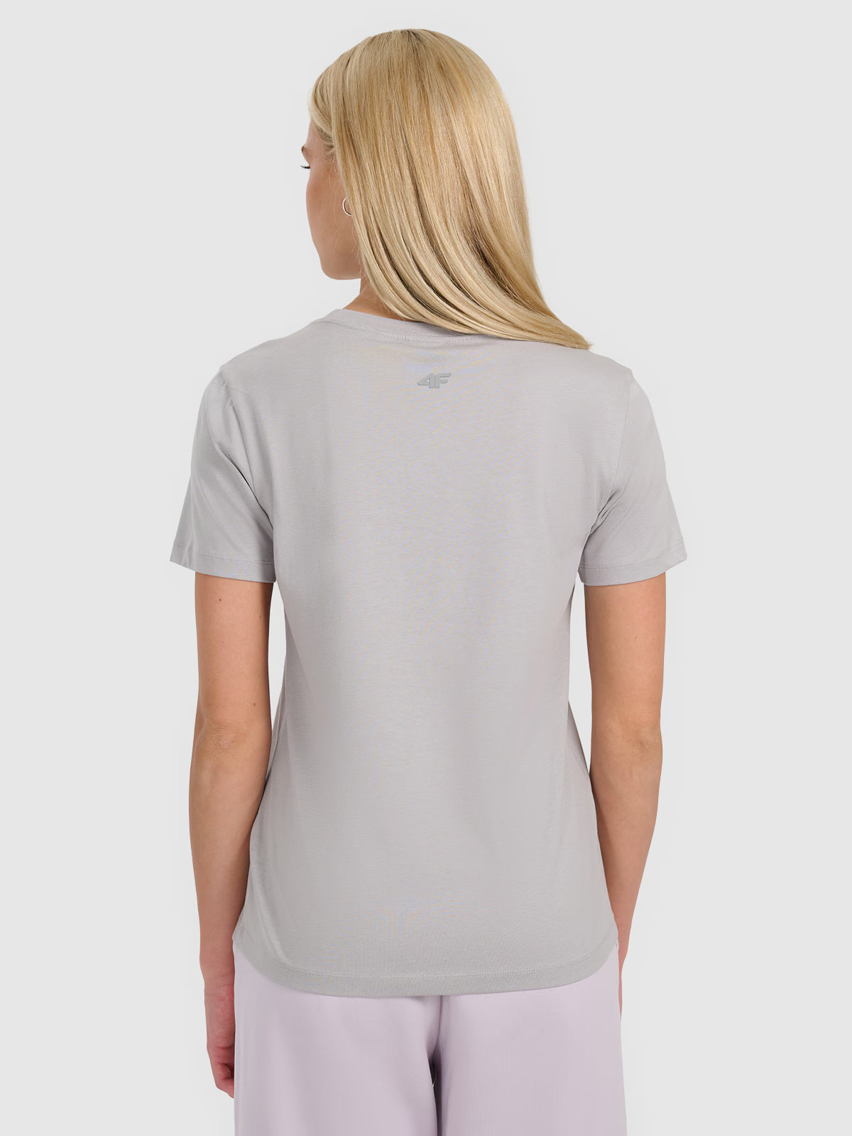 T-shirt regular z nadrukiem damski