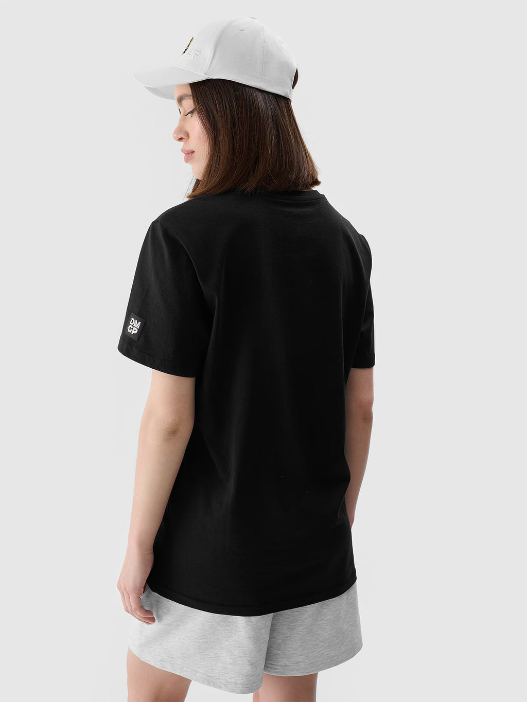 T-shirt regular z nadrukiem uniseks 4F x Drift Masters
