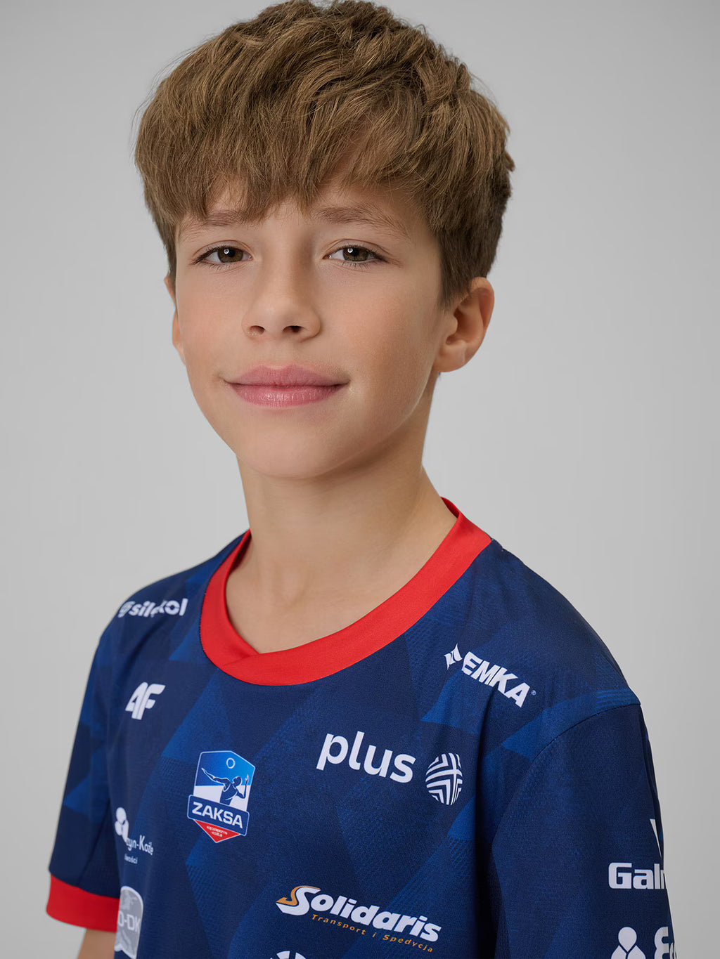 Koszulka meczowa replika domowa z sezonu 2025-26 dziecięca 4F x ZAKSA Kędzierzyn-Koźle