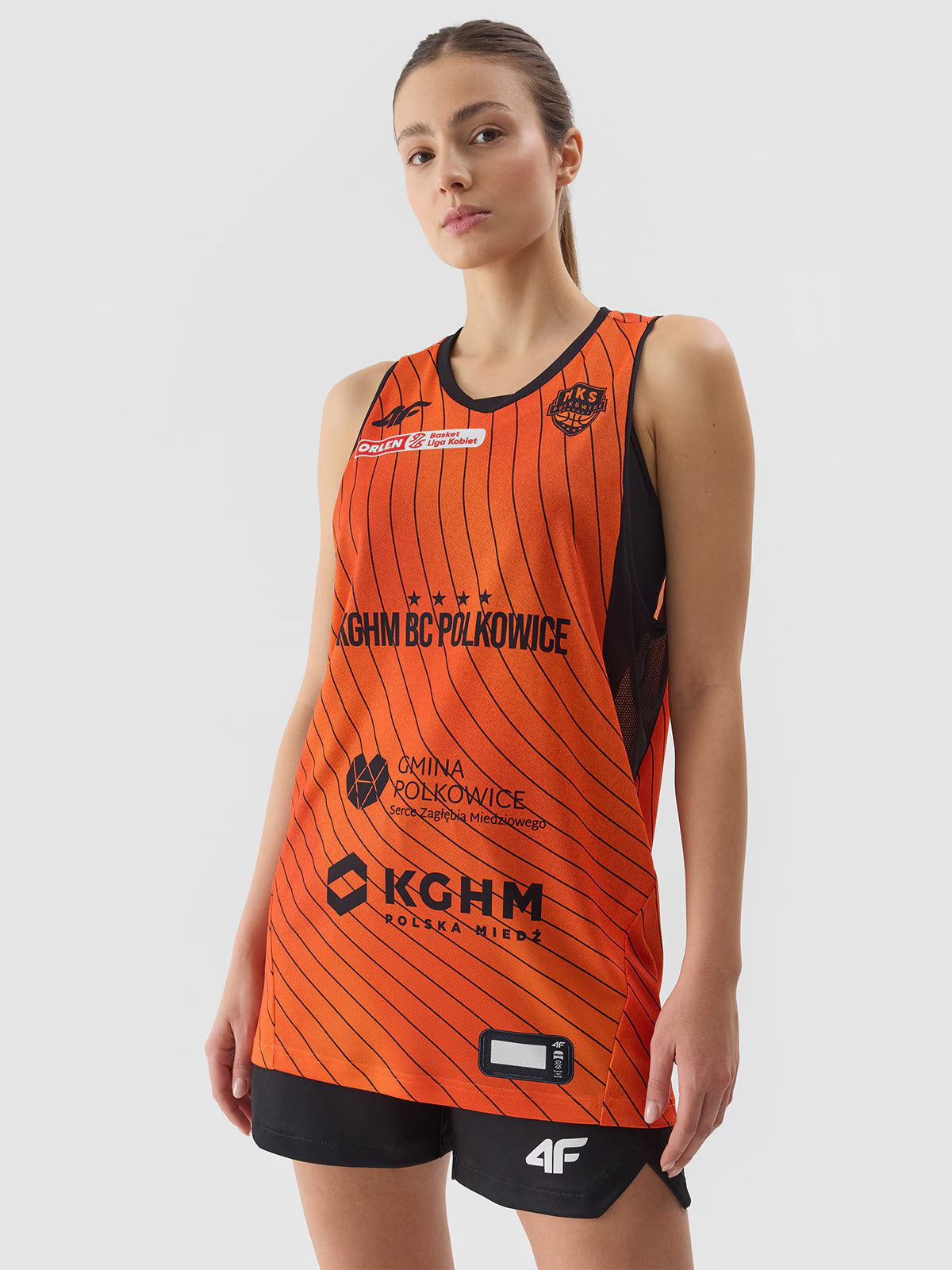 Tank top replika domowy z sezonu 2023/24 damski 4F x MKS Polkowice