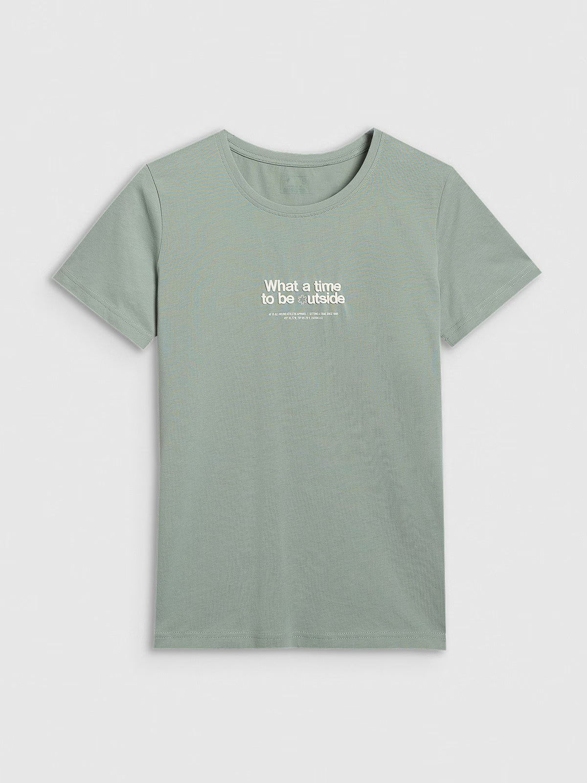 T-shirt regular z nadrukiem damski