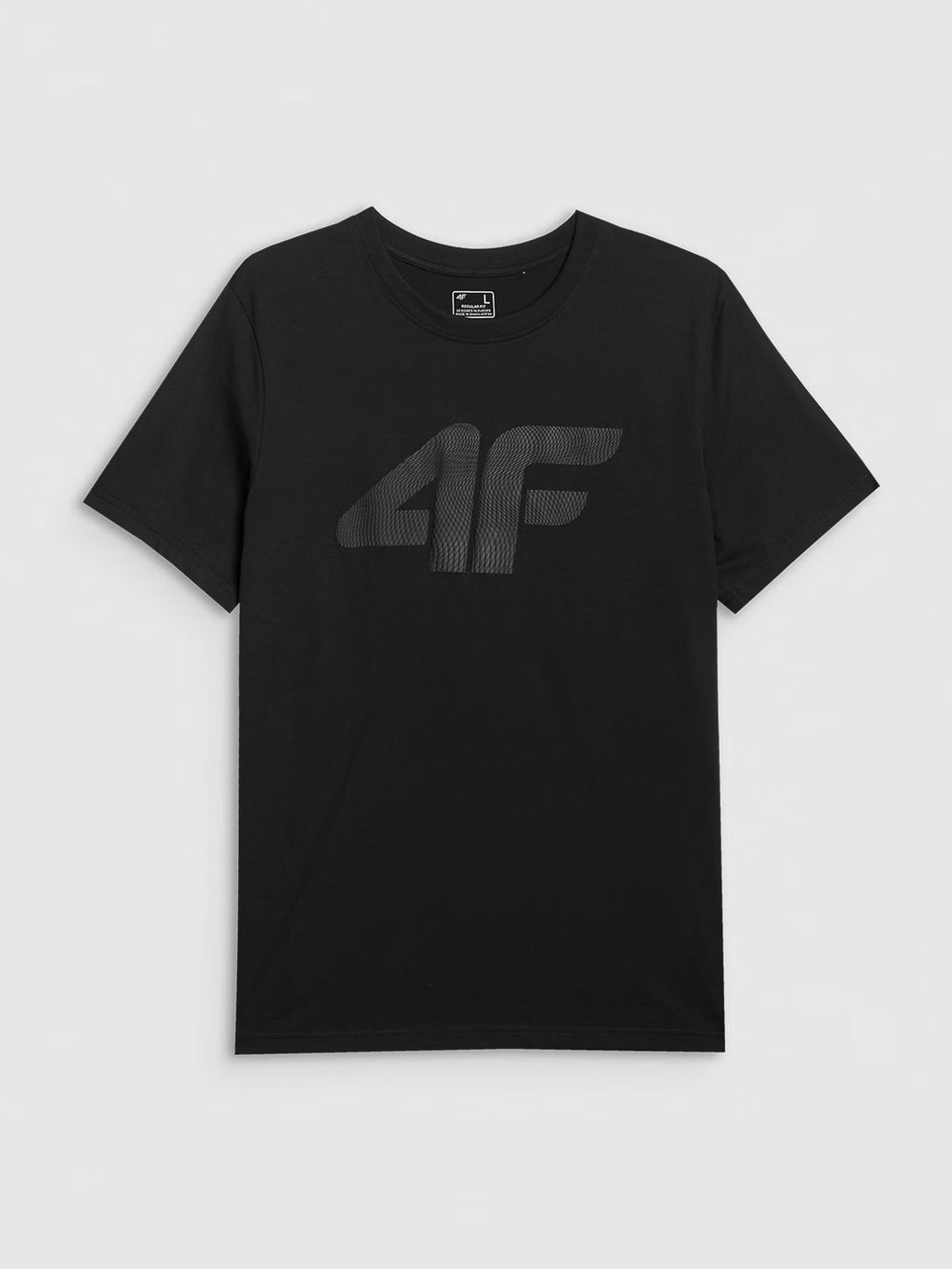 T-shirt regular z nadrukiem męski