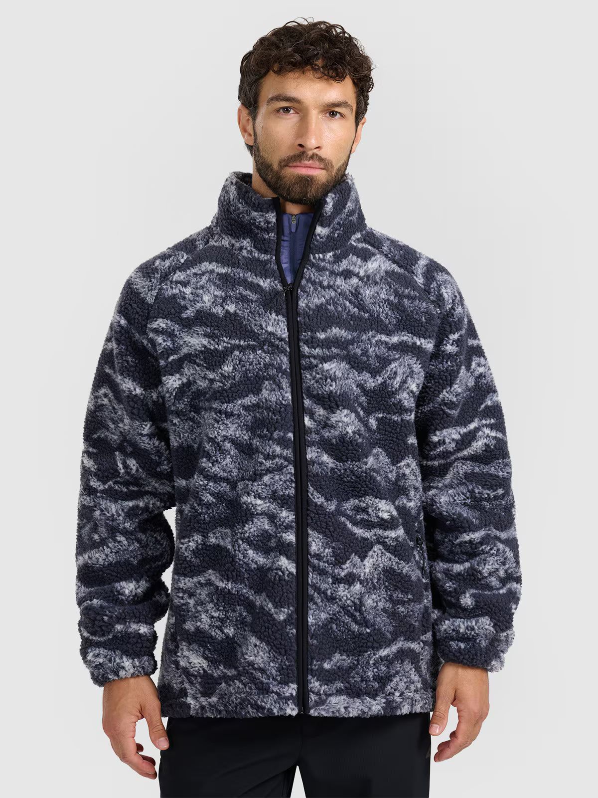 Polar sherpa oversize ze stójką uniseks
