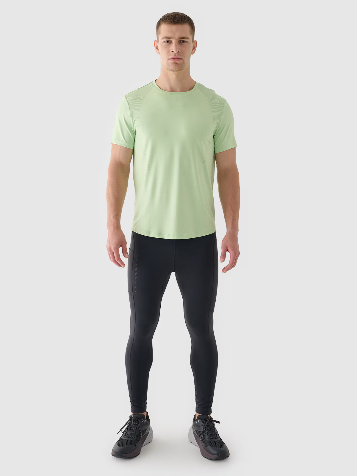 Legginsy do biegania szybkoschnące męskie