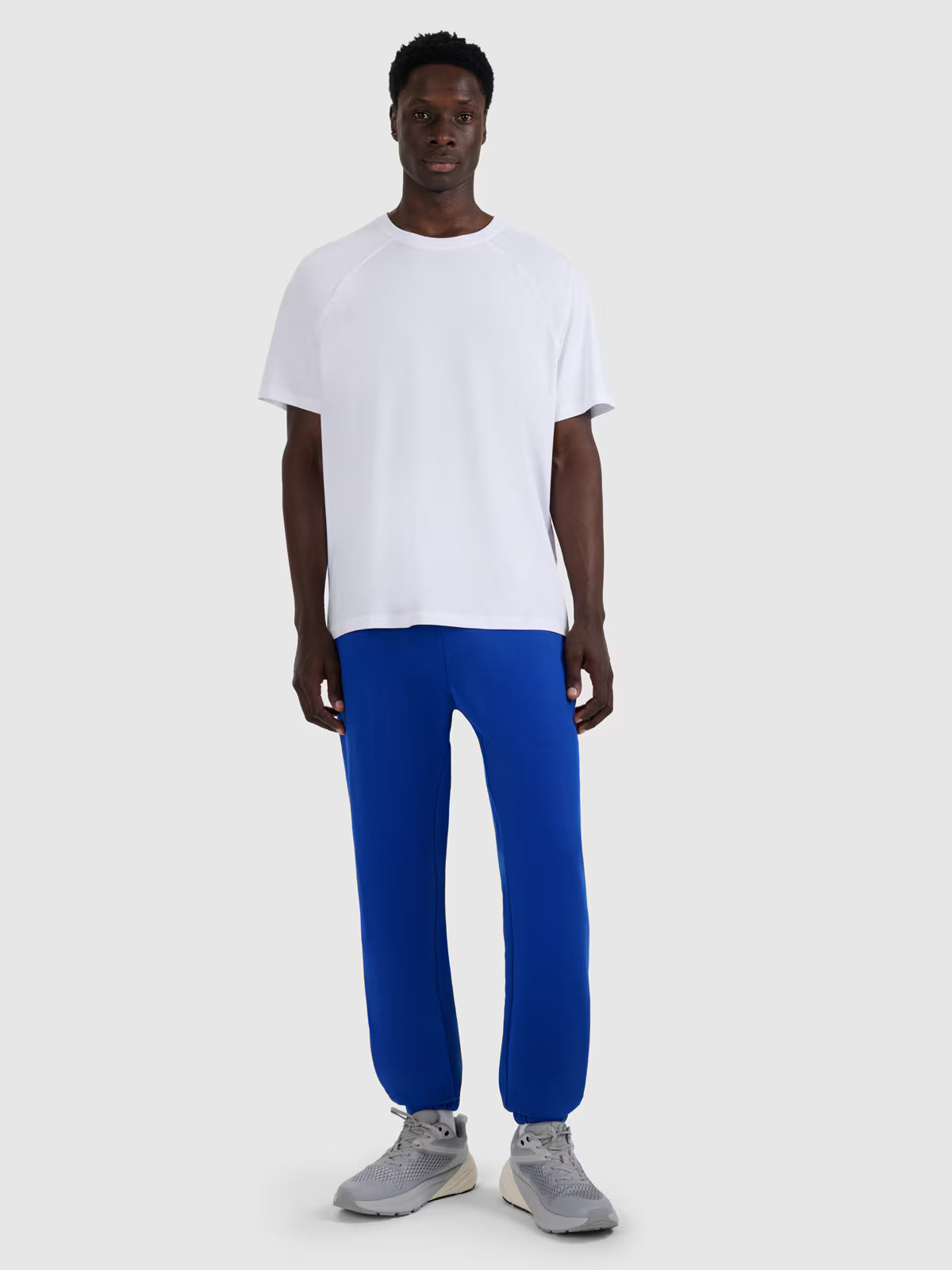 T-shirt oversize gładki męski