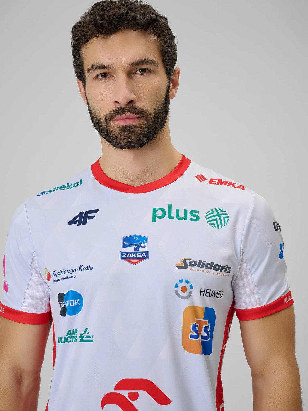 Koszulka meczowa replika domowa z sezonu 2025/26 męska 4F x ZAKSA Kędzierzyn-Koźle