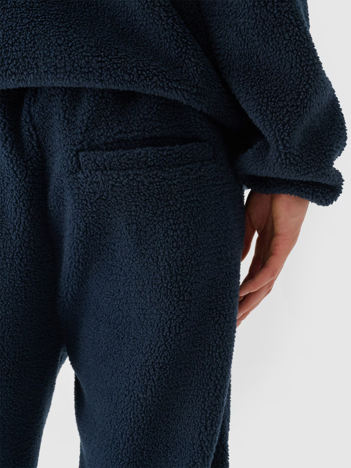 Spodnie sherpa joggery męskie Outhorn