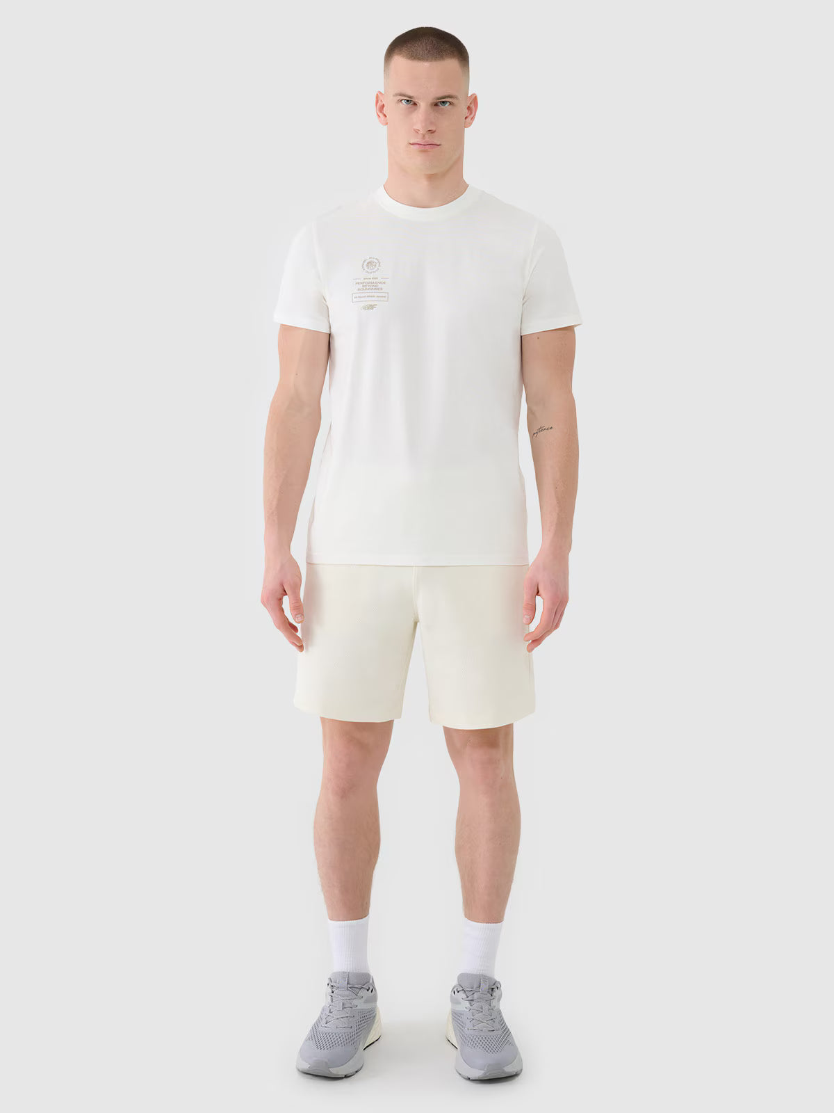 T-shirt regular z nadrukiem męski