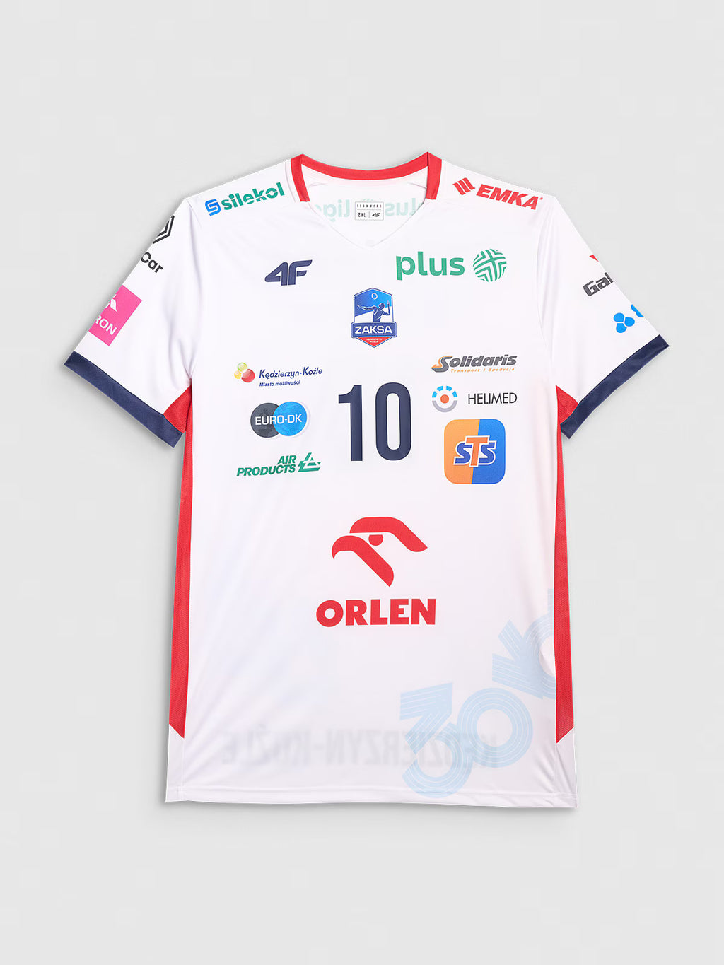 Koszulka meczowa replika wyjazdowa z sezonu 2024/25 męska 4F x Zaksa Kędzierzyn Koźle
