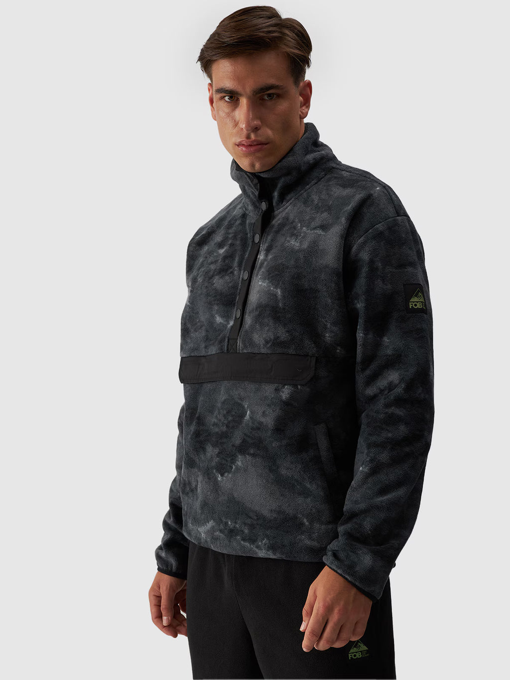Polar ze stójką oversize męski