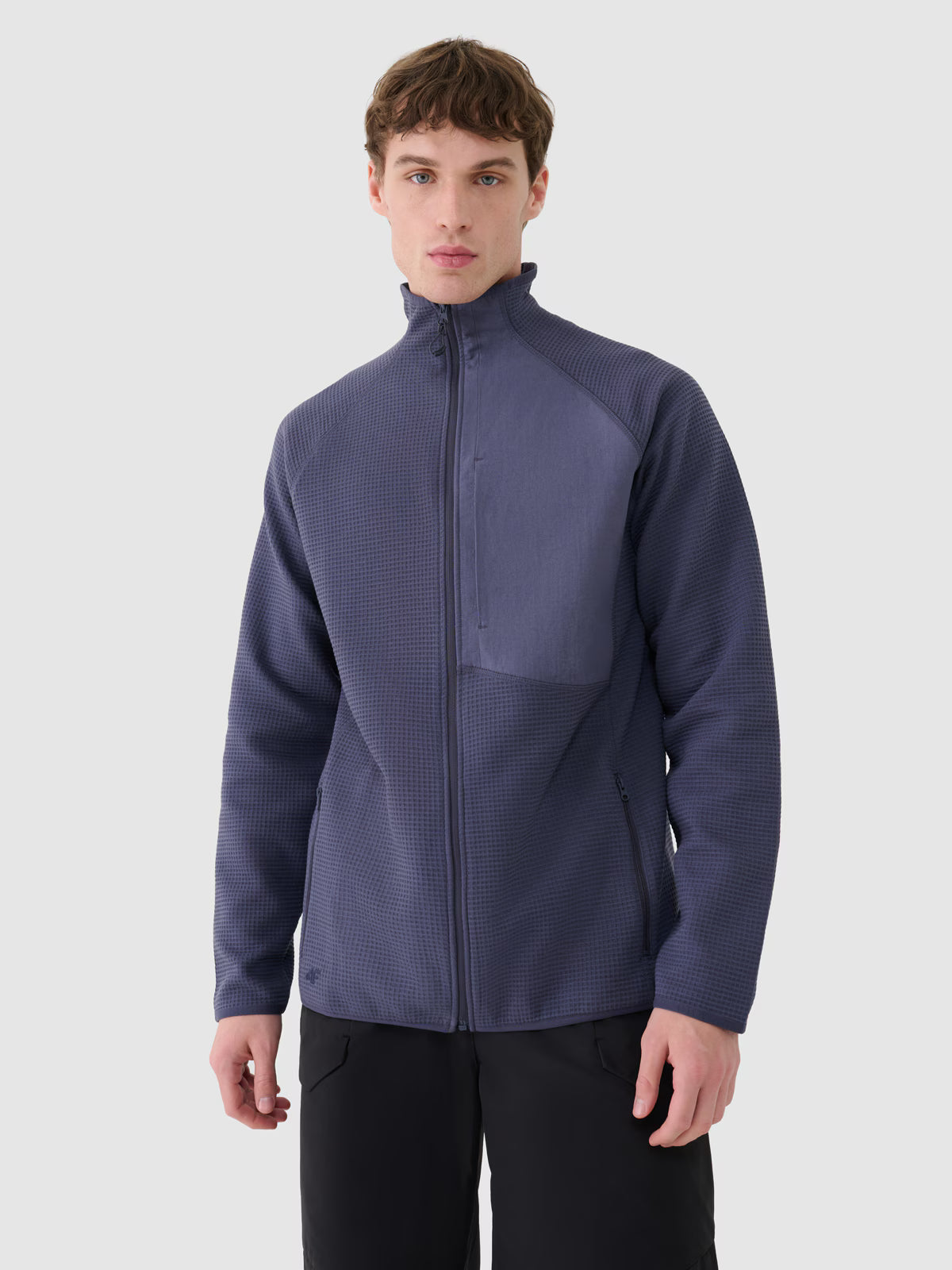Bluza rozpinana bez kaptura męska