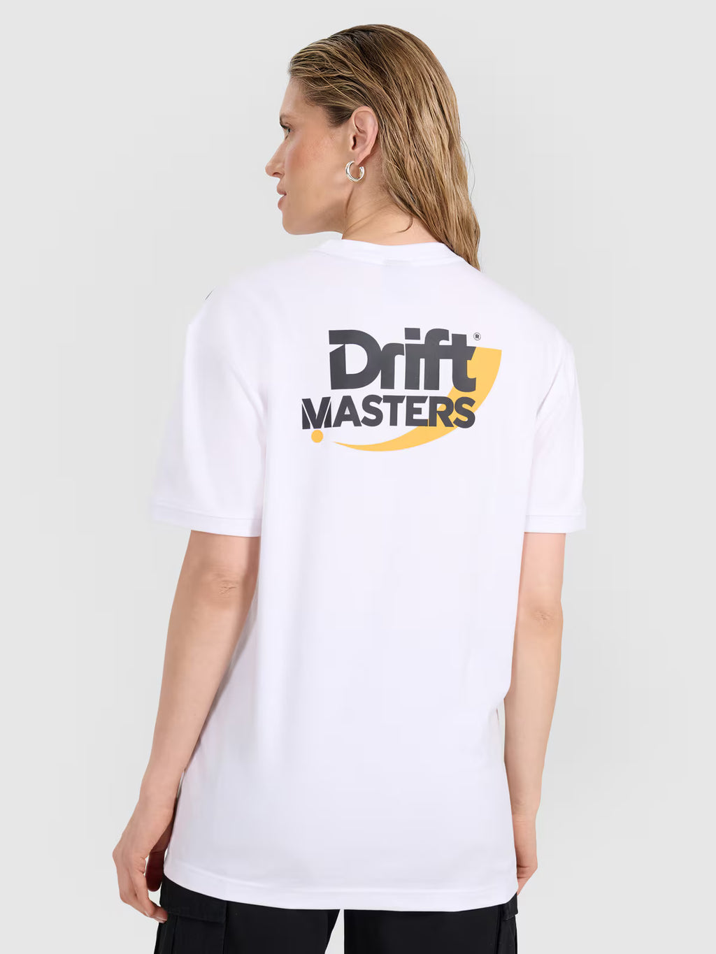 T-shirt regular z nadrukiem uniseks 4F x Drift Masters