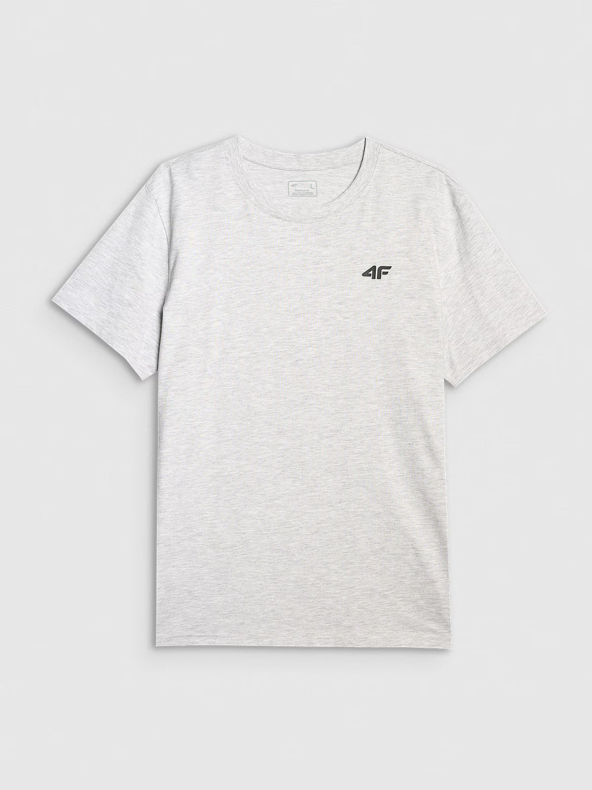 T-shirt regular gładki męski