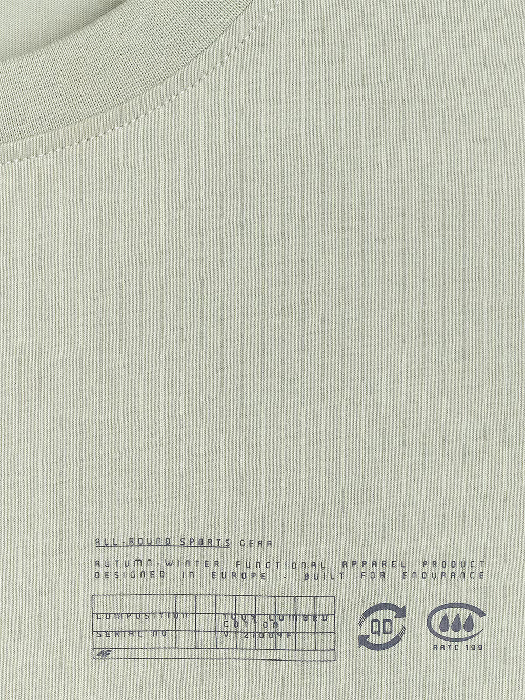 T-shirt regular z nadrukiem męski