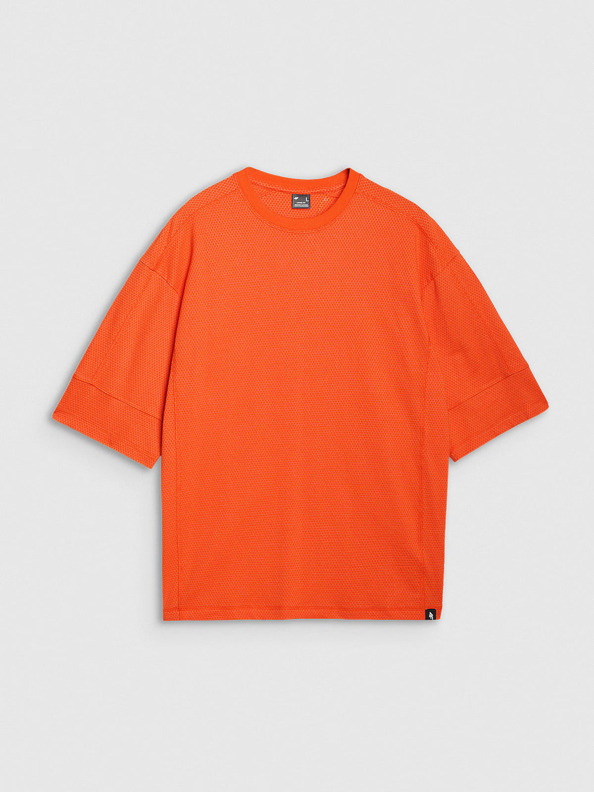 T-shirt oversize gładki męski