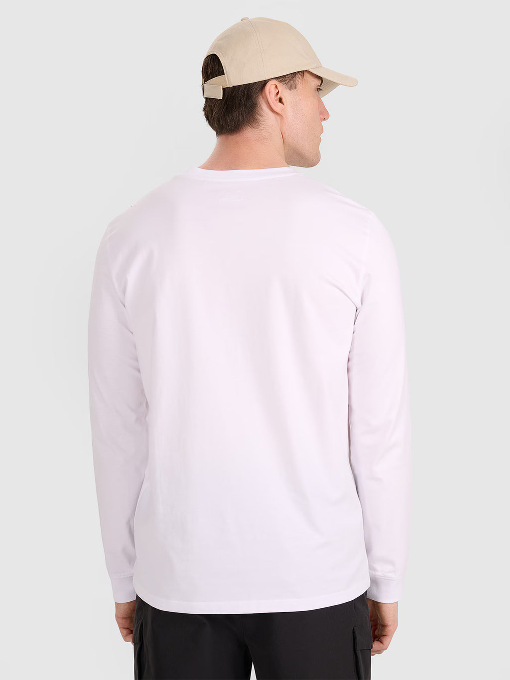 Longsleeve regular gładki męski