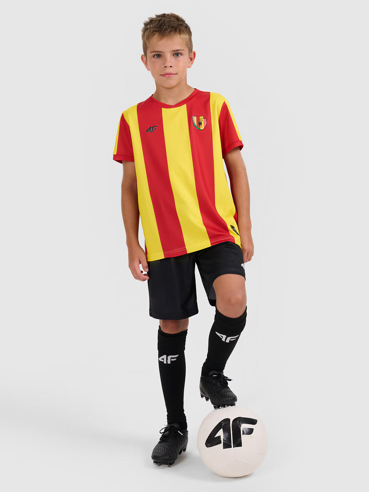 Koszulka klubowa domowa z sezonu 2025/26 dziecięca 4F x Korona Kielce