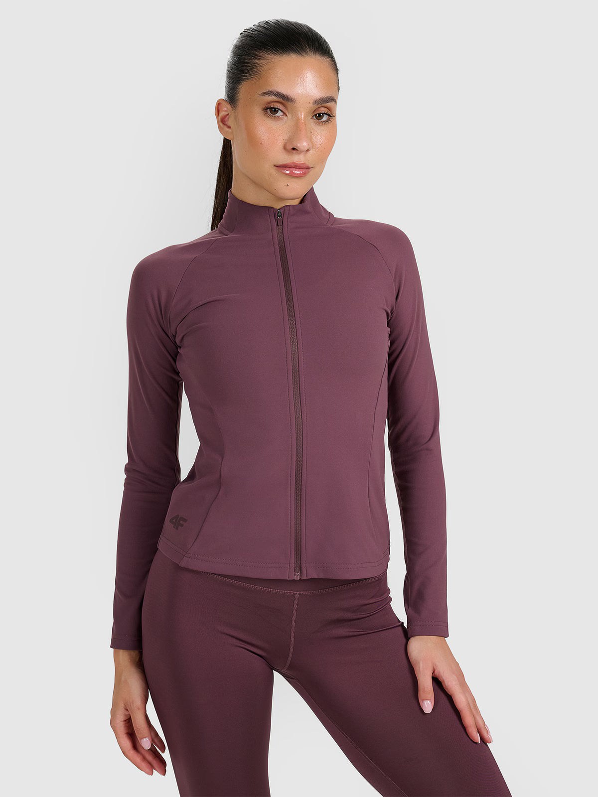 Bluza treningowa slim szybkoschnąca damska