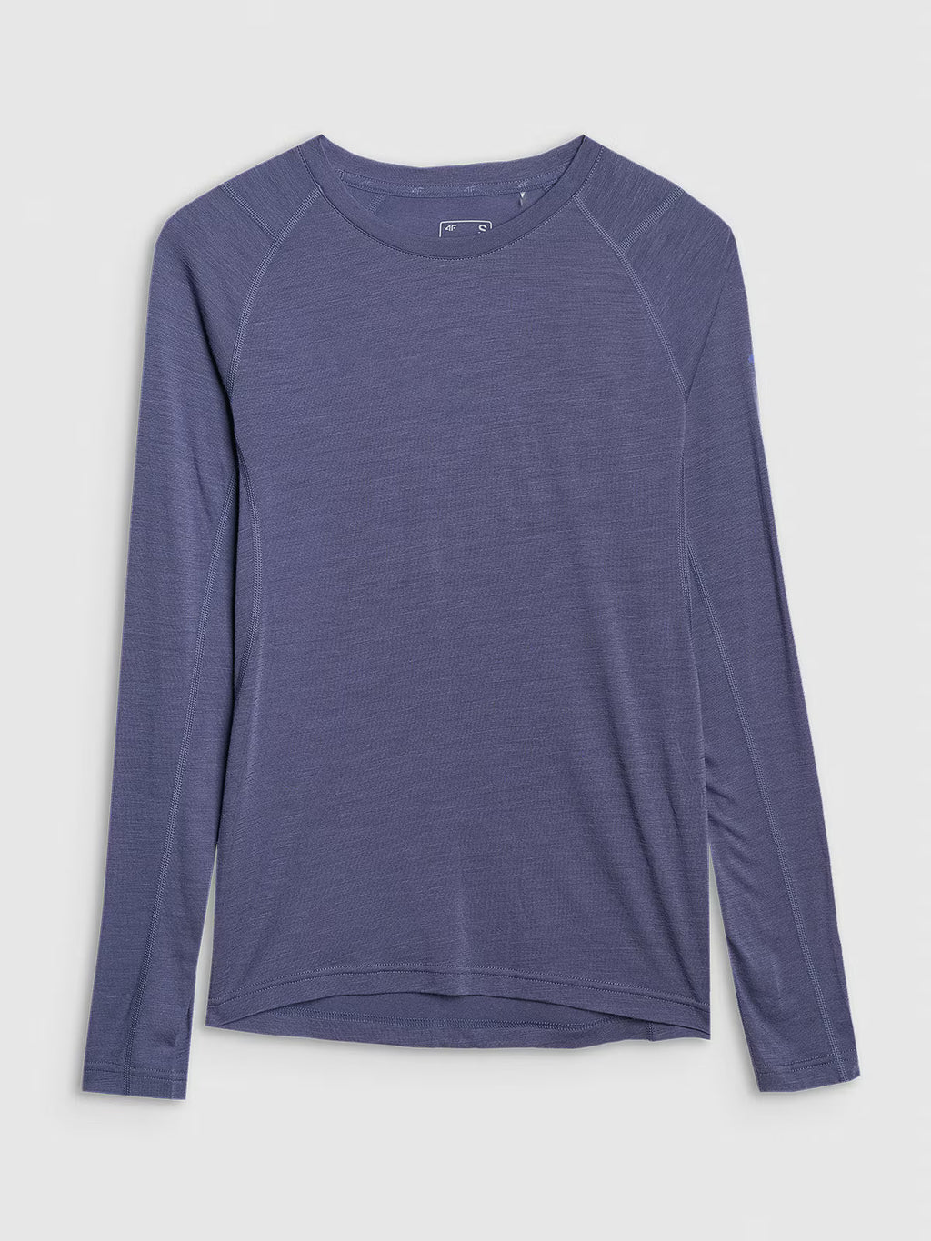Longsleeve trekkingowy szybkoschnący z wełną merino damski
