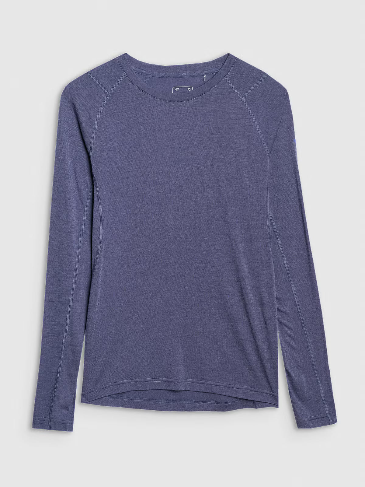 Longsleeve trekkingowy szybkoschnący z wełną merino damski