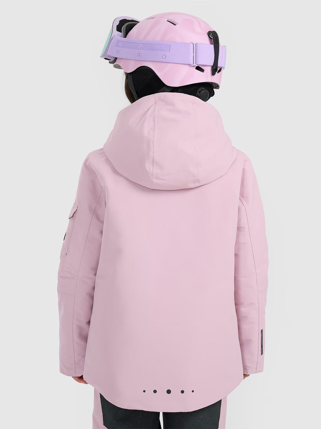 Kurtka snowboardowa membrana 8000 dziewczęca